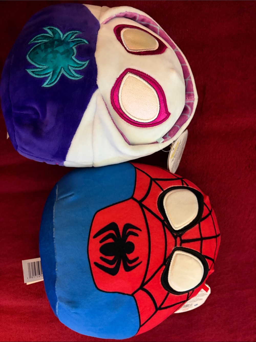 Marvel Spider-Man and Gwenom Plush Squishmallows